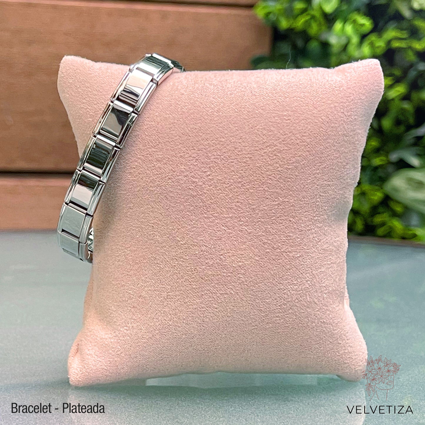 Italian Bracelet Plateada